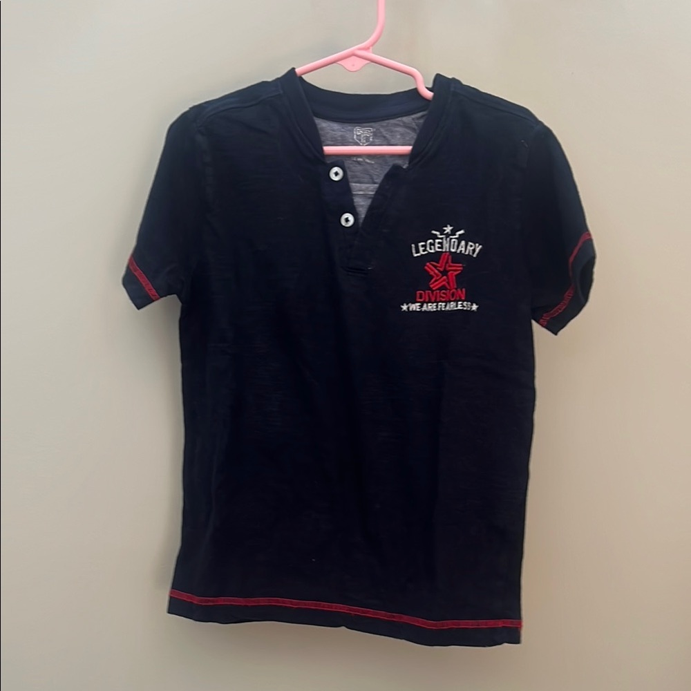 Team spirit Henley tee 5-6